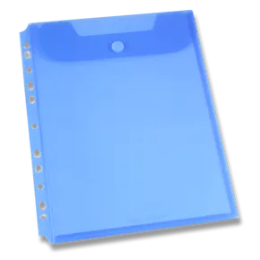 Hängemappe FolderMate Clear blau, A4